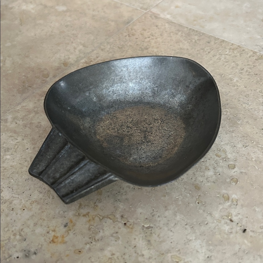 REED & BARTON Antique Pewter Cigarette Ashtray